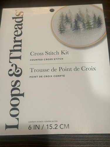Trees counted cross - trees, kit