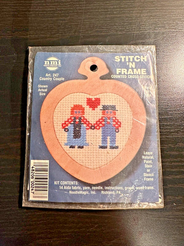 Counted cross stitch frame - stitch,